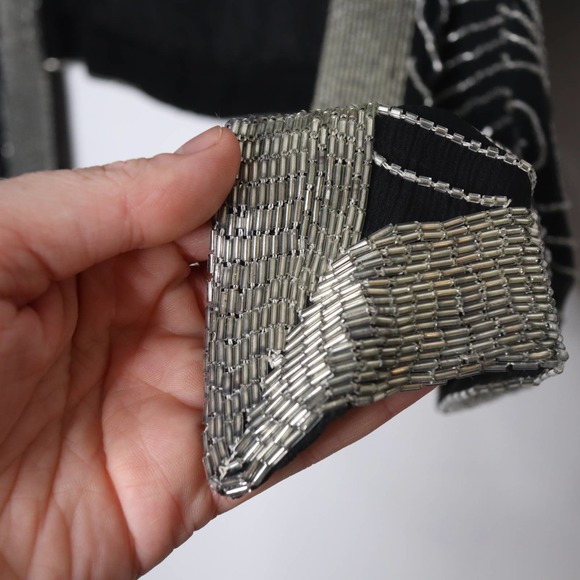 Vintage French Silk Embroidered Kimono | St Honore - Picture 5 of 8